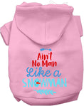 Load image into Gallery viewer, Ain't No Man Like a Snowman Pet Hoodie