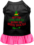 Load image into Gallery viewer, Check Your Elf Christmas Pet Dress