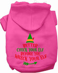 Load image into Gallery viewer, Check Your Elf Christmas Pet Hoodie