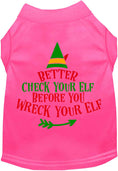 Load image into Gallery viewer, Check Your Elf Pet Shirt