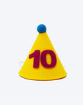 Load image into Gallery viewer, PAWTY HAT - Purple Number