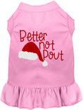 Load image into Gallery viewer, Better Not Pout Christmas Pet Dress