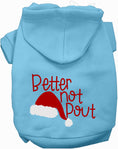 Load image into Gallery viewer, Better Not Pout Christmas Pet Hoodie