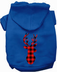 Load image into Gallery viewer, Buffalo Check Deer Pet Hoodie