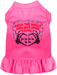 Load image into Gallery viewer, Deck the Halls, Not Your Family Christmas Pet Dress