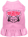 Load image into Gallery viewer, Deck the Halls, Not Your Family Christmas Pet Dress