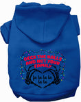 Load image into Gallery viewer, Deck the Halls, Not Your Family Christmas Pet Hoodie