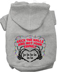 Load image into Gallery viewer, Deck the Halls, Not Your Family Christmas Pet Hoodie