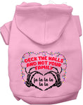 Load image into Gallery viewer, Deck the Halls, Not Your Family Christmas Pet Hoodie