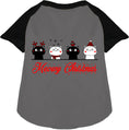 Load image into Gallery viewer, Meowy Christmas Pet Raglan Shirt