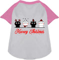 Load image into Gallery viewer, Meowy Christmas Pet Raglan Shirt