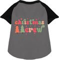 Load image into Gallery viewer, Cutesy Christmas Crew Pet Raglan Shirt