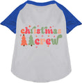 Load image into Gallery viewer, Cutesy Christmas Crew Pet Raglan Shirt