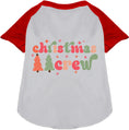 Load image into Gallery viewer, Cutesy Christmas Crew Pet Raglan Shirt