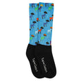 Load image into Gallery viewer, Equine Couture Children'S OTC Boot Socks- Rainy Day Ponies