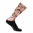 Load image into Gallery viewer, Equine Couture Children'S OTC Boot Socks- Springtime Schooling