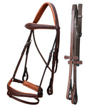 ExionPro Anatomical Dressage Bridle with Reins