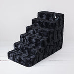 Luxury Pet Stairs 6 Step Black Diamond