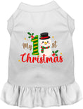 Load image into Gallery viewer, My 1st Christmas Pet Dress