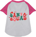 Load image into Gallery viewer, Santa Squad Pet Raglan Shirt