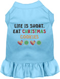 Load image into Gallery viewer, Eat Christmas Cookies Pet Dress