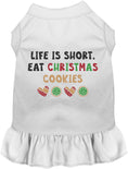 Load image into Gallery viewer, Eat Christmas Cookies Pet Dress