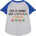 Load image into Gallery viewer, Eat Christmas Cookies Pet Raglan Shirt