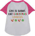 Load image into Gallery viewer, Eat Christmas Cookies Pet Raglan Shirt