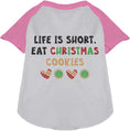Load image into Gallery viewer, Eat Christmas Cookies Pet Raglan Shirt