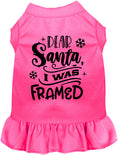 Load image into Gallery viewer, I was Framed! Christmas Pet Dress