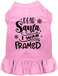 Load image into Gallery viewer, I was Framed! Christmas Pet Dress