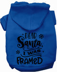 Load image into Gallery viewer, I was Framed Christmas Pet Hoodie