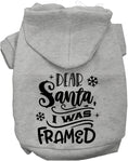 Load image into Gallery viewer, I was Framed Christmas Pet Hoodie
