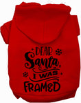 Load image into Gallery viewer, I was Framed Christmas Pet Hoodie