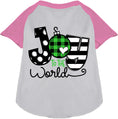 Load image into Gallery viewer, Joy to the World Pet Raglan Shirt