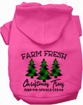 Load image into Gallery viewer, Farm Fresh Christmas Trees Pet Hoodie