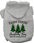Load image into Gallery viewer, Farm Fresh Christmas Trees Pet Hoodie