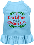 Load image into Gallery viewer, Can Get You on the List Christmas Pet Dress