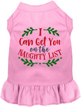 Load image into Gallery viewer, Can Get You on the List Christmas Pet Dress
