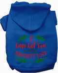 Load image into Gallery viewer, Can Get You on the List Christmas Pet Hoodie