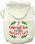 Load image into Gallery viewer, Can Get You on the List Christmas Pet Hoodie
