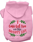 Load image into Gallery viewer, Can Get You on the List Christmas Pet Hoodie