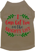 Load image into Gallery viewer, Can Get You on the List Christmas Pet Shirt