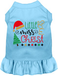 Load image into Gallery viewer, Little Miss Christmas Pet Dress