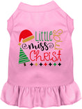 Load image into Gallery viewer, Little Miss Christmas Pet Dress