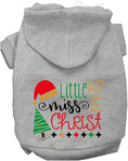 Load image into Gallery viewer, Little Miss Christmas Pet Hoodie