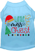 Load image into Gallery viewer, Little Miss Christmas Pet Shirt