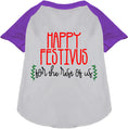 Load image into Gallery viewer, Happy Festivus Pet Raglan Shirt