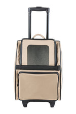 RIO Classic - Khaki Rolling Carrier On Wheels