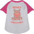 Load image into Gallery viewer, Beary Christmas Pet Raglan Shirt